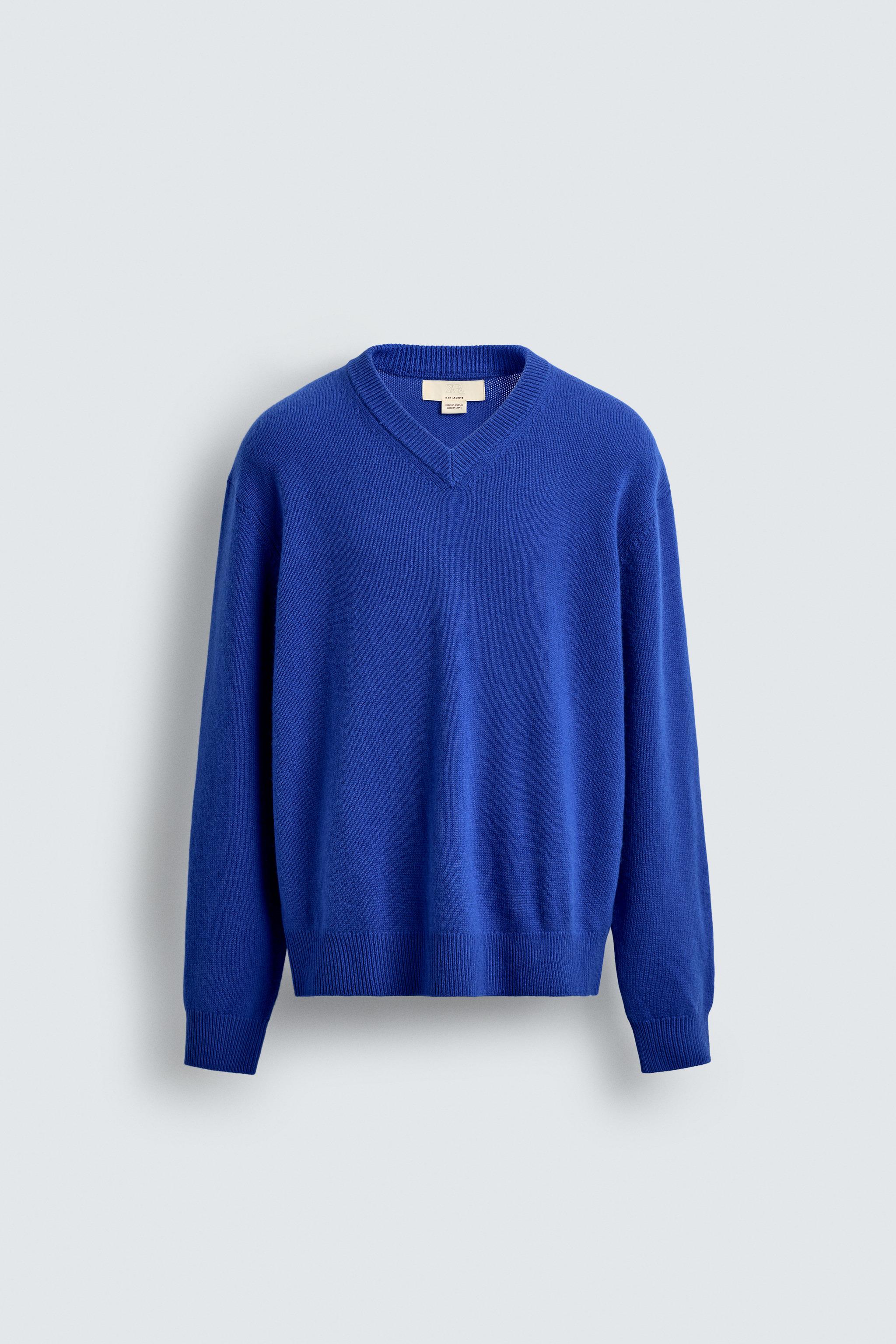 V-NECK WOOL - CASHMERE SWEATER LIMITED EDITION